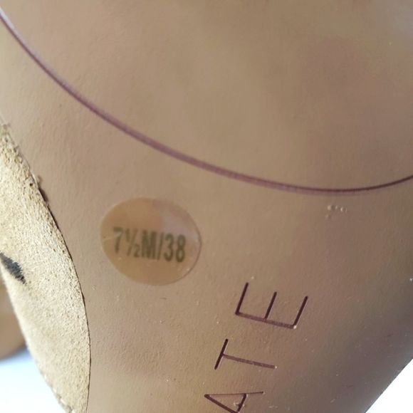 NWOT!!!! 1.State Nallay Suede Sandals Size 7.5.  S746 - Picture 7 of 7